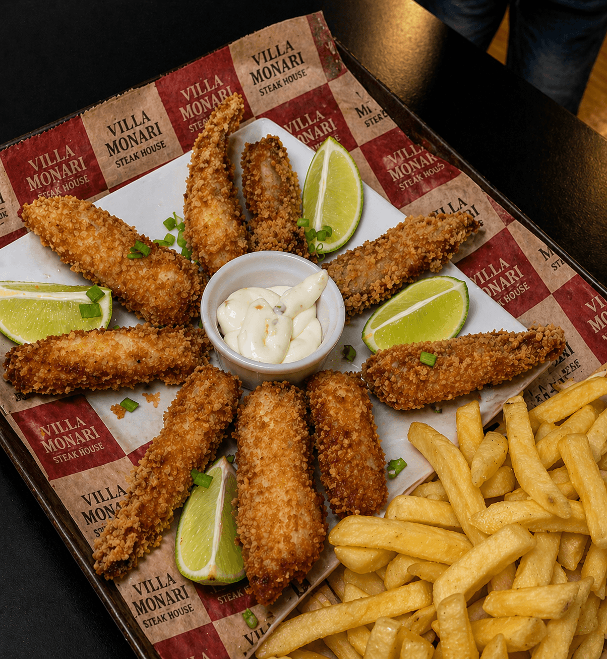 Iscas de Tilápia e Batata, foto 1