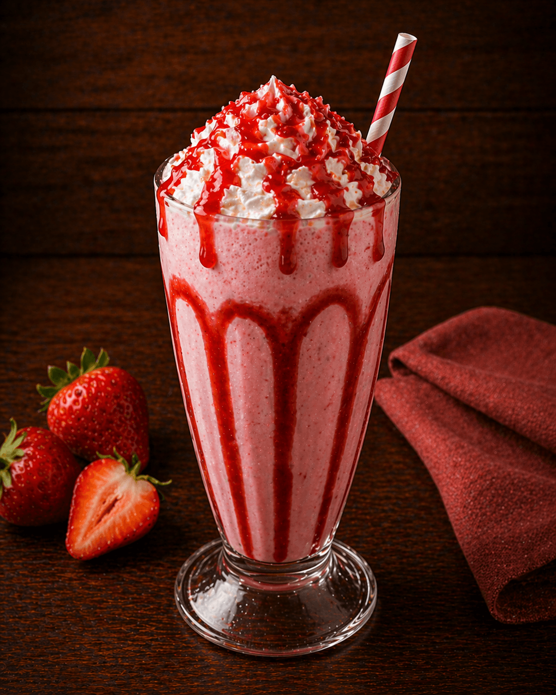Milk Shake Morango, foto 1
