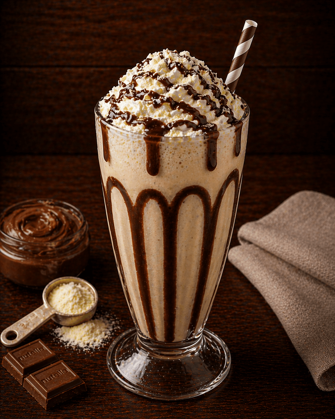 Milk Shake Ninho e Nutella, foto 1